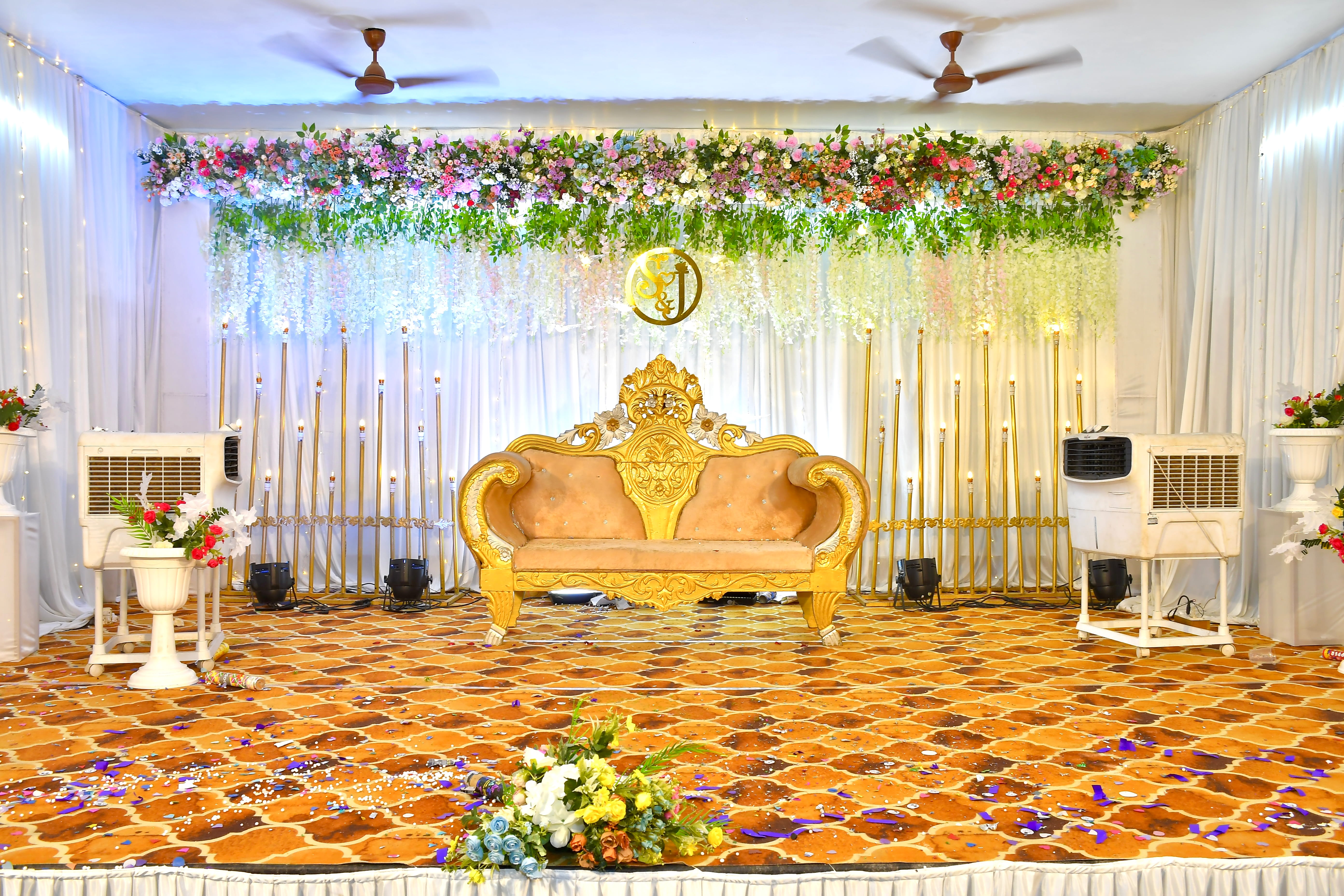 Wedding reception stage Chennai Tamil Nadu